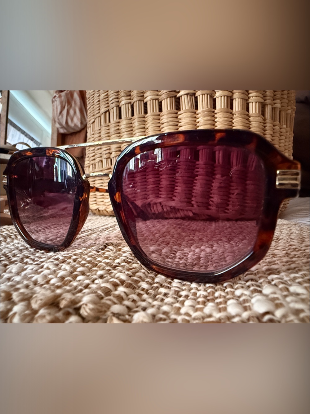 House of Harlow 1960 Tortoiseshell Sunglasses